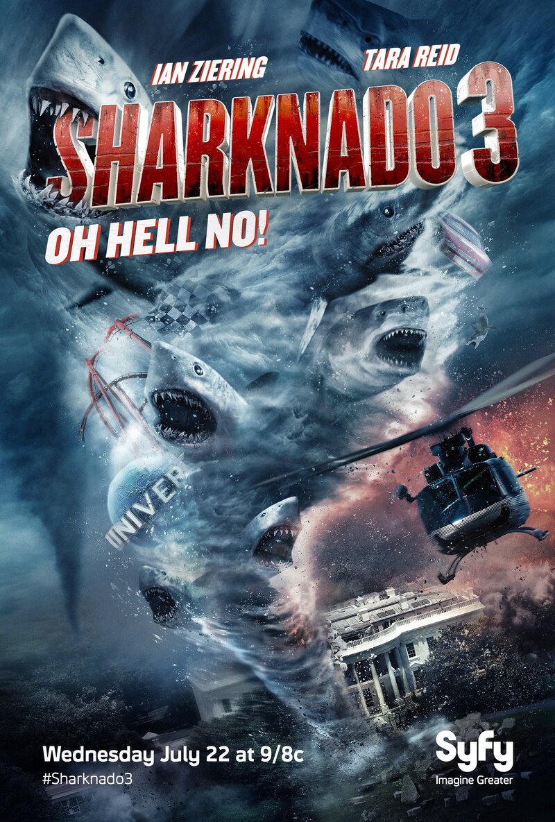 Sharknado 3: Oh Hell No! (2015) - poster 2