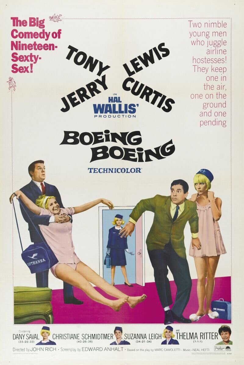 Boeing, Boeing (1965) - poster 2