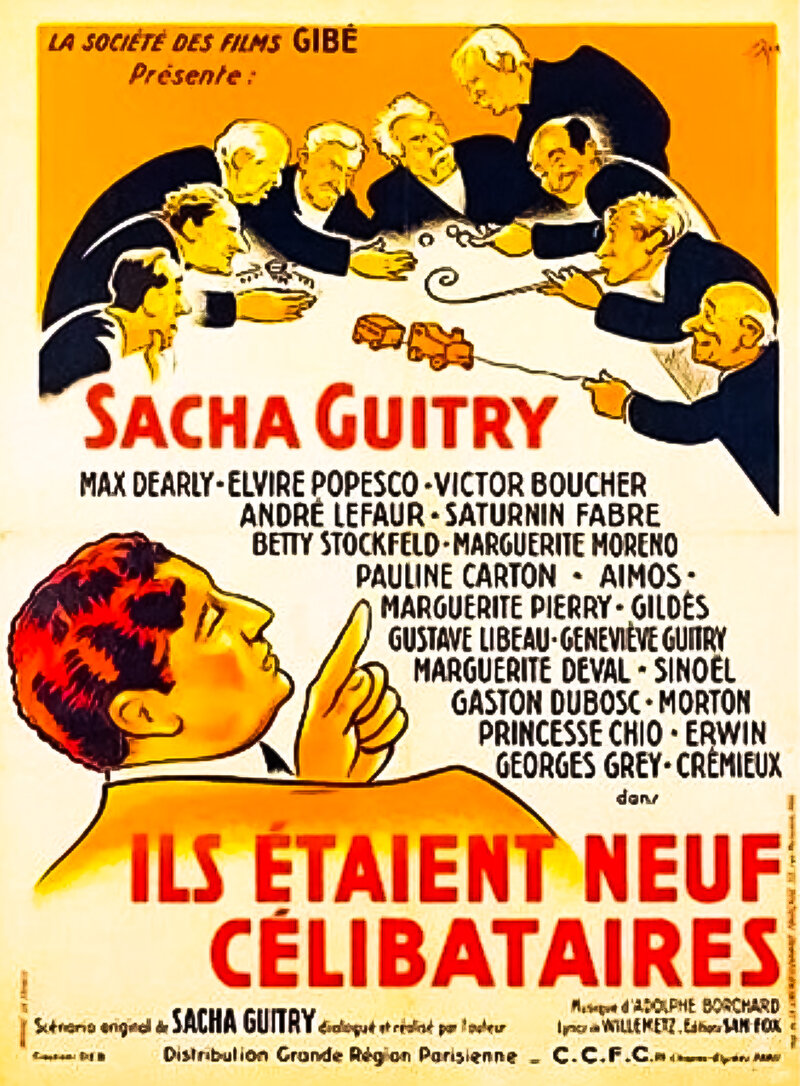 Девять холостяков (1939) - постер 1