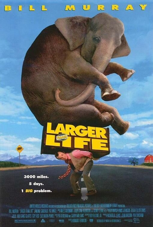 Larger than Life (1996) - poster 2
