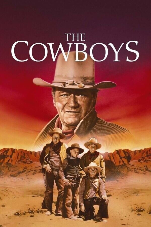 The Cowboys (1972) - poster 2