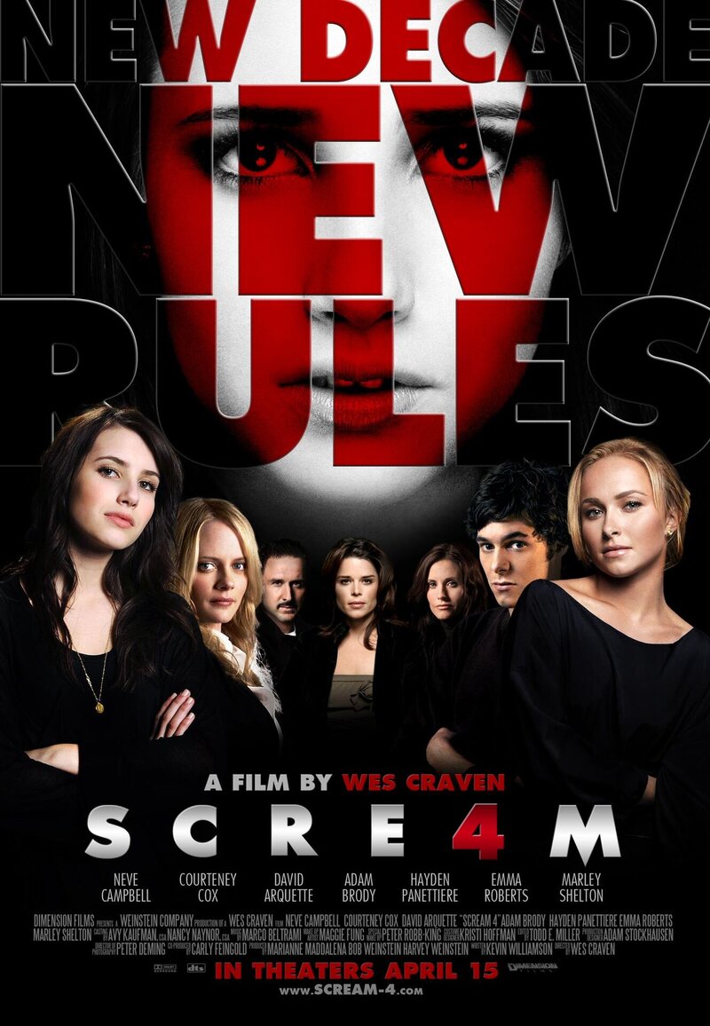 Крик 4 (2011) - постер 3