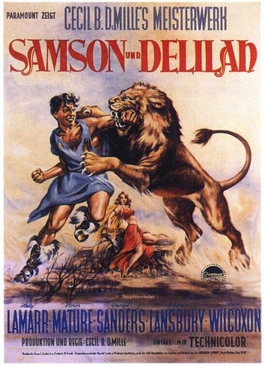 Samson and Delilah (1949) - poster 6