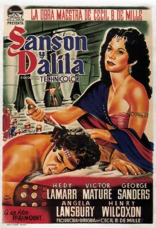 Самсон и Далила (1949) - постер 6