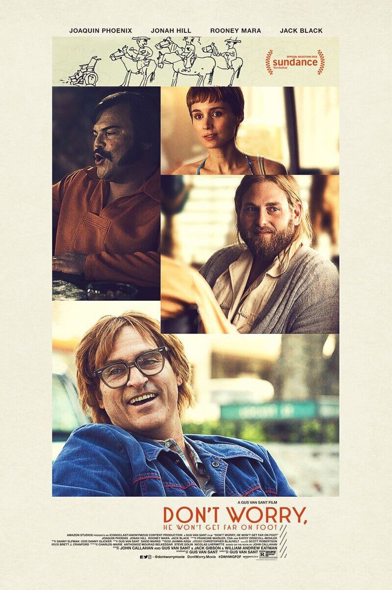 Не волнуйся, он далеко не уйдет (2018) - постер 4