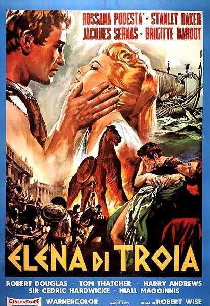 Елена Троянская (1956) - постер 1