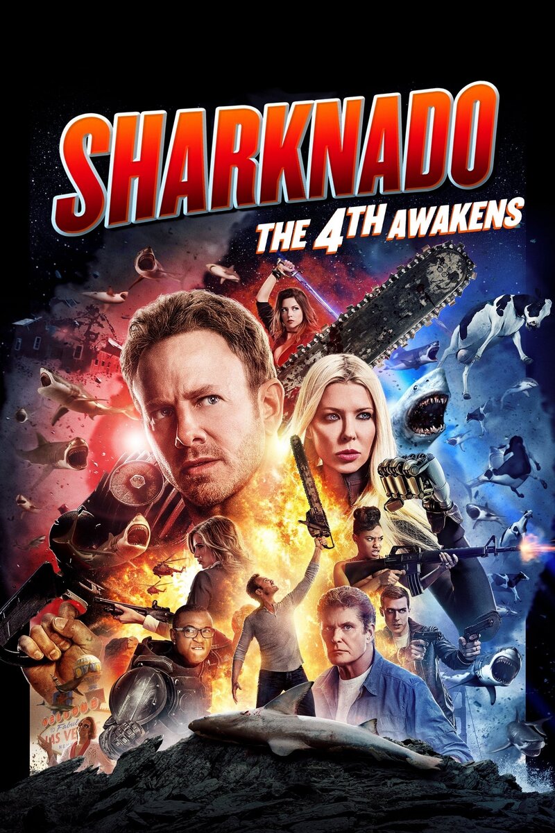 Sharknado 4: The 4th Awakens (2016) - poster 1