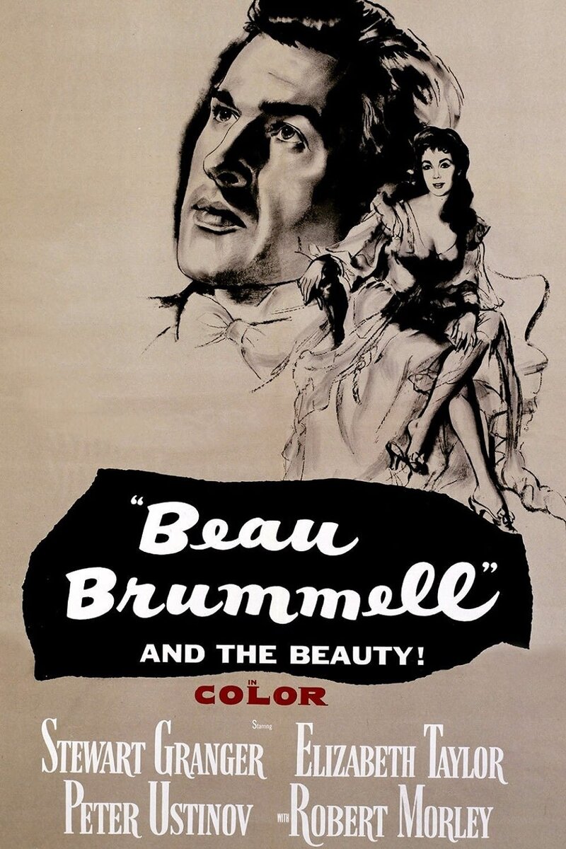 Beau Brummell (1954) - poster 1