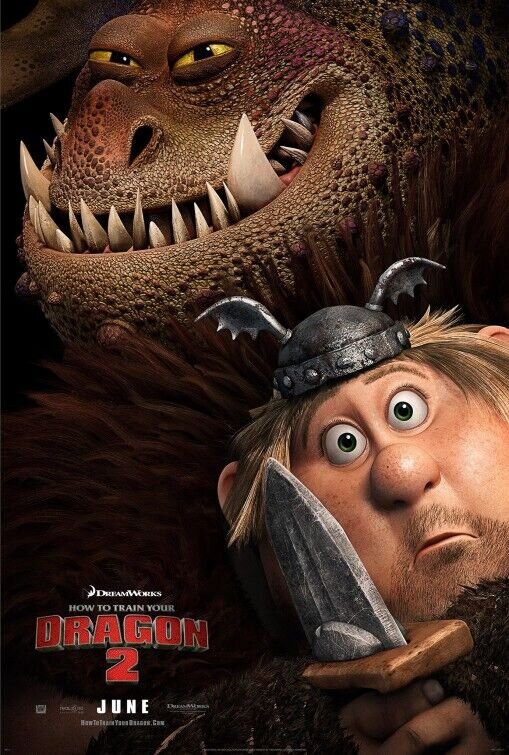 How to Train Your Dragon 2 (2014) - poster 8