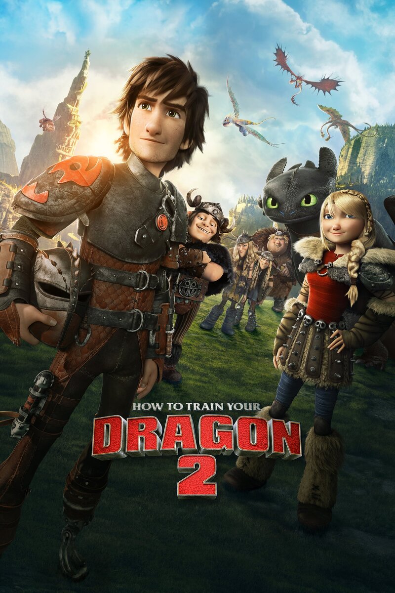 How to Train Your Dragon 2 (2014) - poster 1