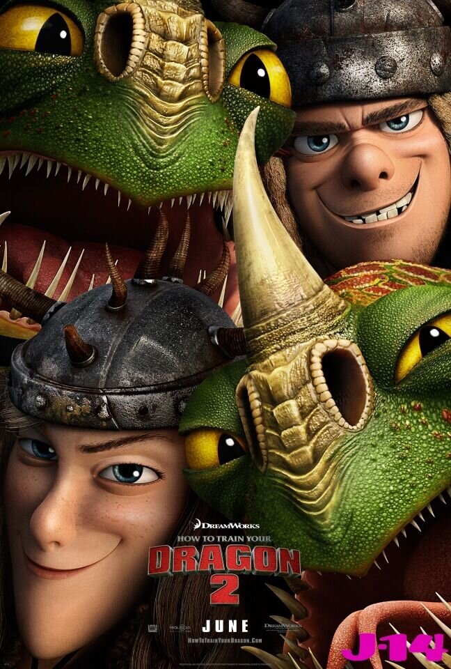 How to Train Your Dragon 2 (2014) - poster 9