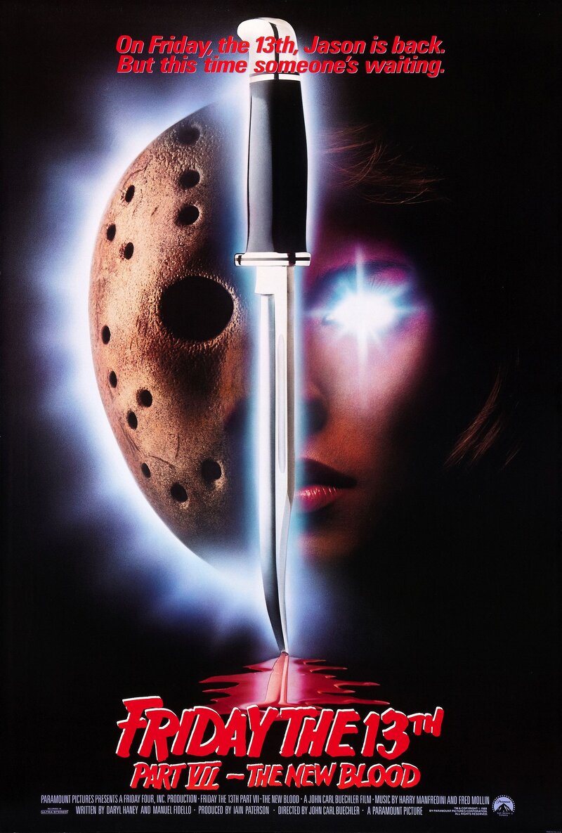 Friday the 13th Part VII: The New Blood (1988) - poster 2
