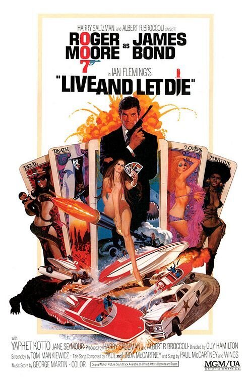 Live and Let Die (1973) - poster 2