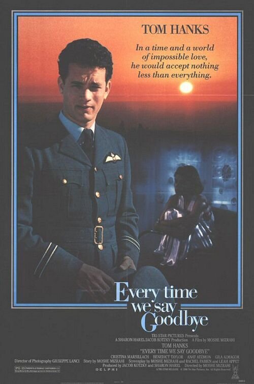 Every Time We Say Goodbye (1986) - poster 2