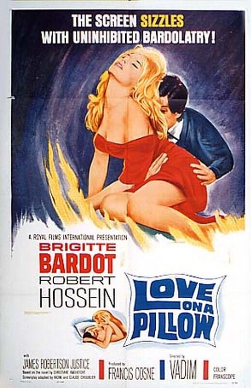 Love on a Pillow (1962) - poster 2