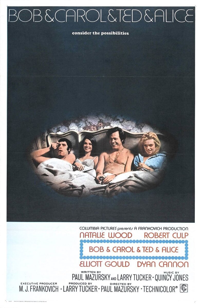 Bob & Carol & Ted & Alice (1969) - poster 2