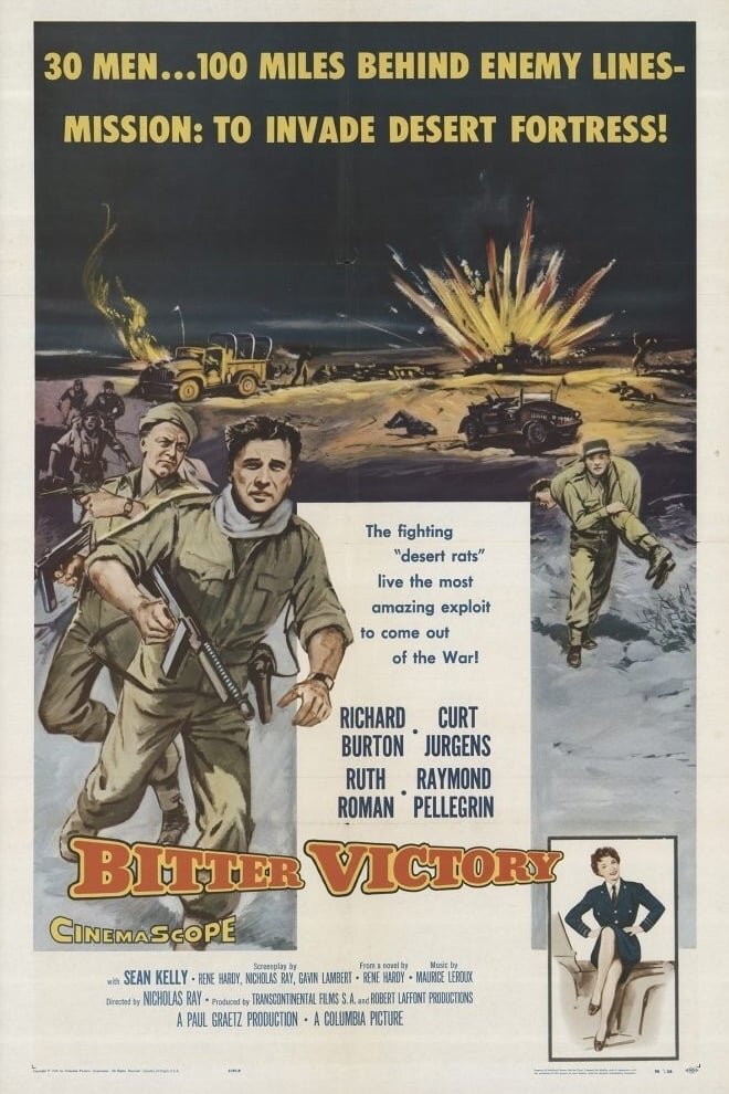 Bitter Victory (1957) - poster 1