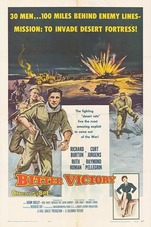 Bitter Victory (1957) - poster 2