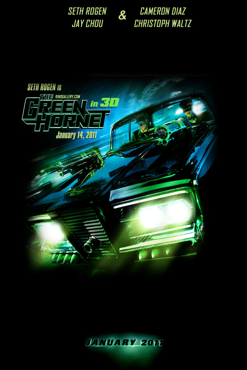 The Green Hornet (2010) - poster 3