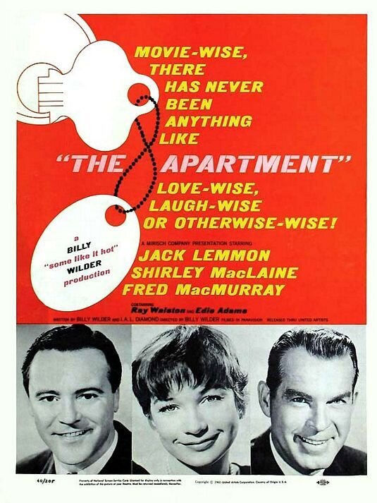 The Apartment (1960) - poster 3