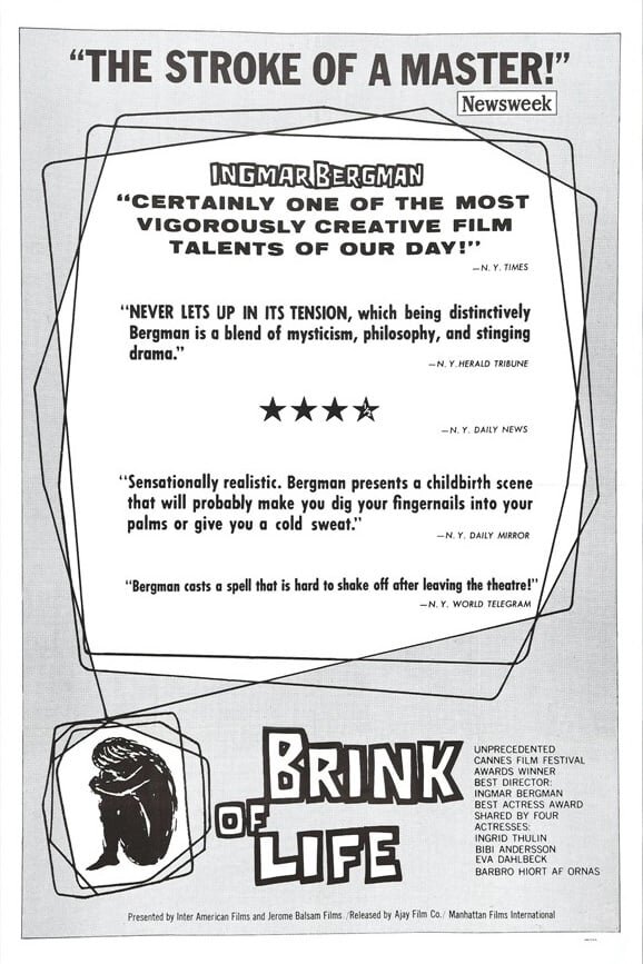 Brink of Life (1958) - poster 1