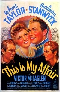 This Is My Affair (1937) - poster 2