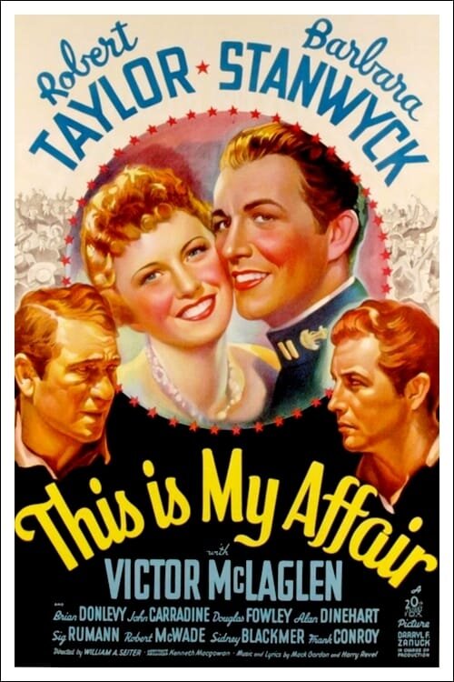 This Is My Affair (1937) - poster 1