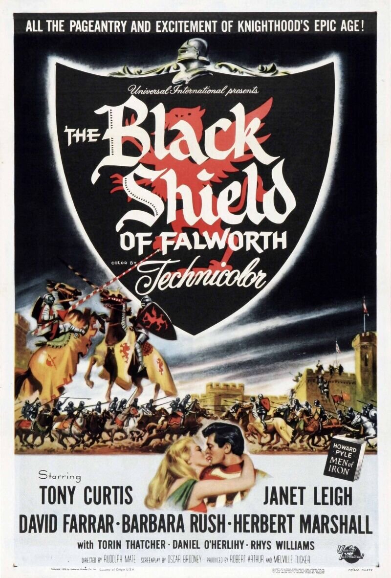 The Black Shield of Falworth (1954) - poster 2