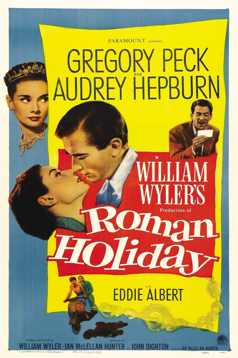 Roman Holiday (1953) - poster 1