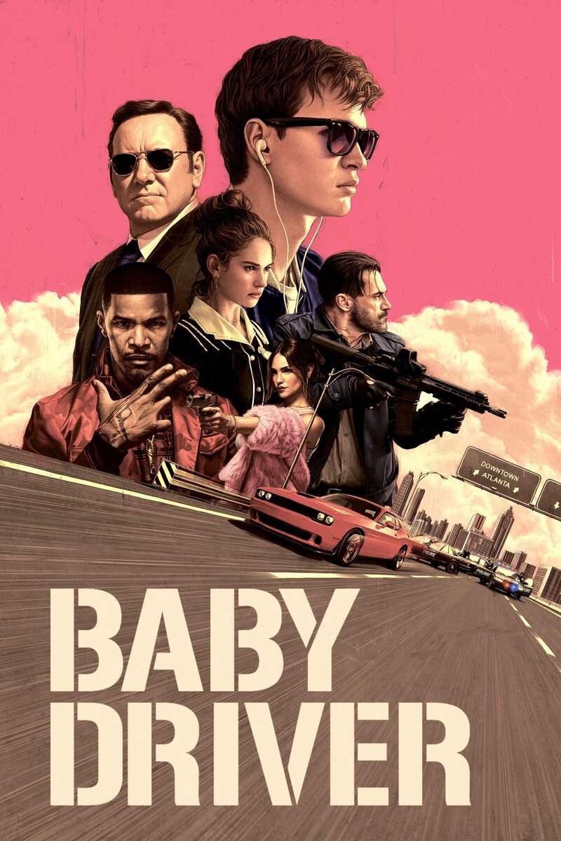 Baby Driver (2017) - poster 1