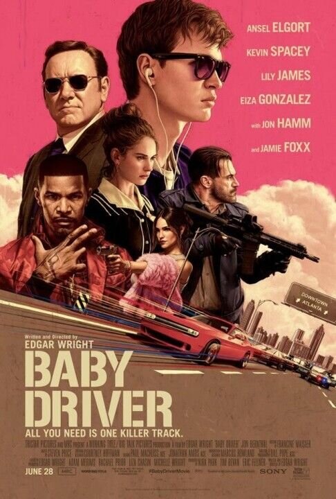 Baby Driver (2017) - poster 3