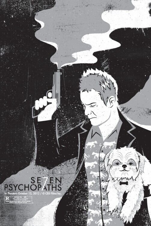 Seven Psychopaths (2012) - poster 25