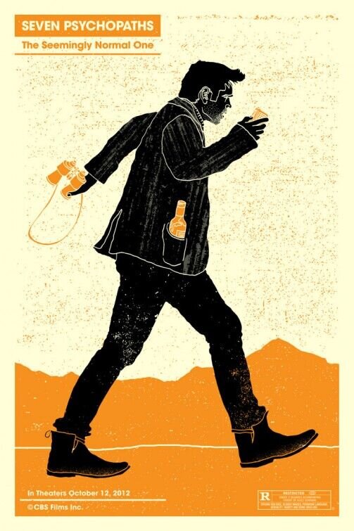 Seven Psychopaths (2012) - poster 20