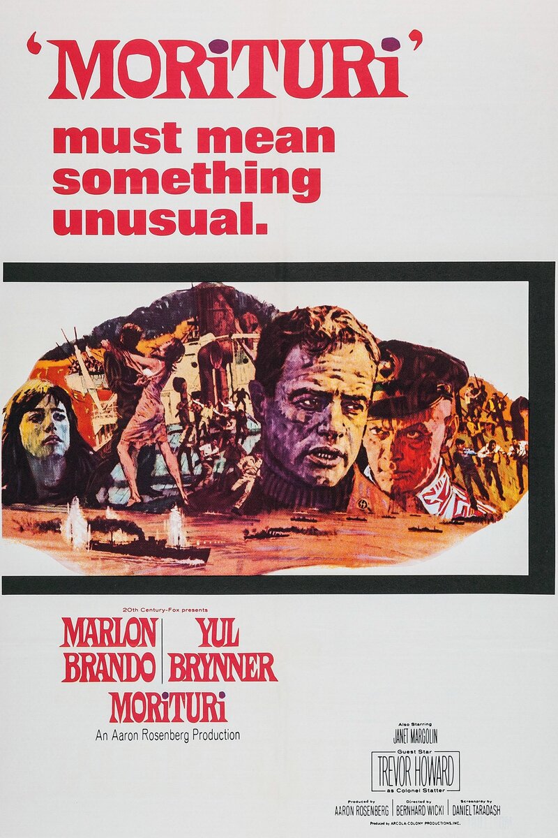 Morituri (1965) - poster 1