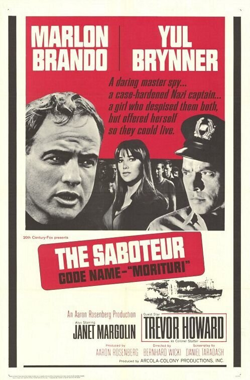Morituri (1965) - poster 2