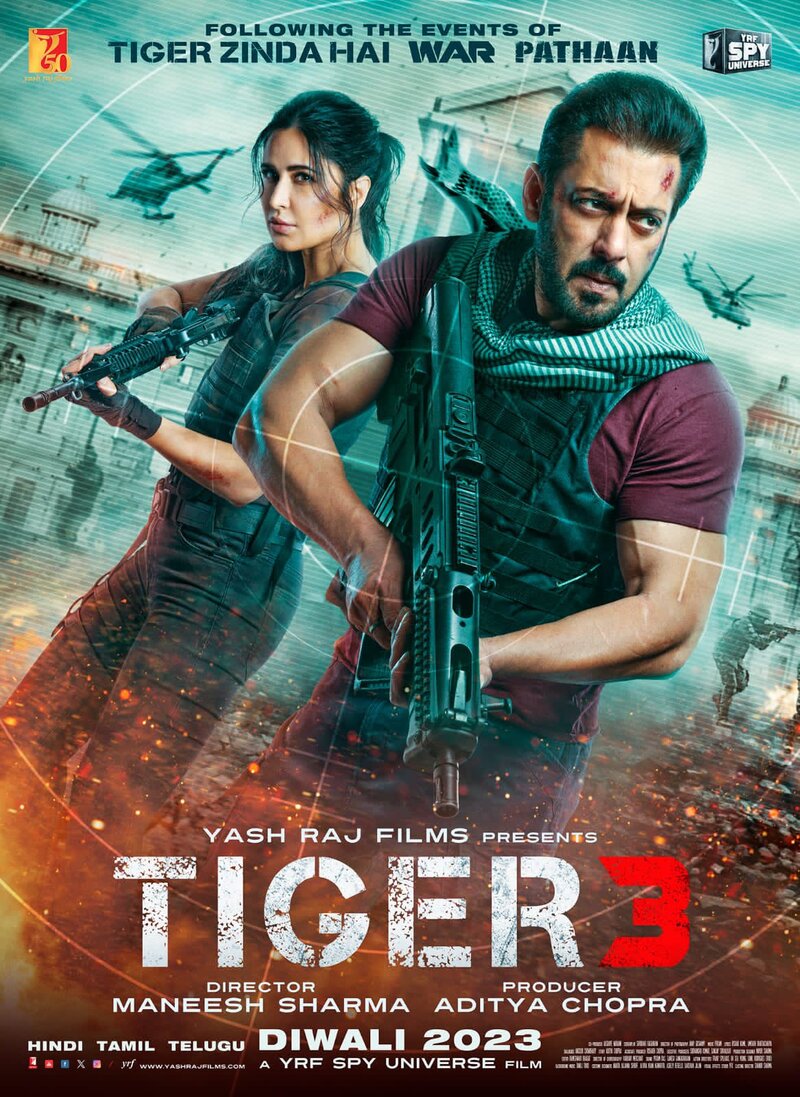 Tiger 3 (2023) - poster 1