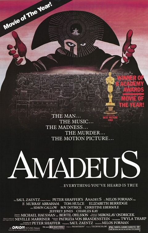 Amadeus (1984) - poster 4