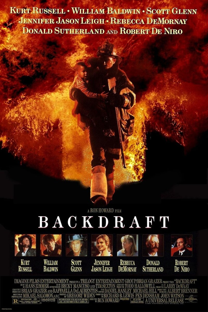 Backdraft (1991) - poster 1
