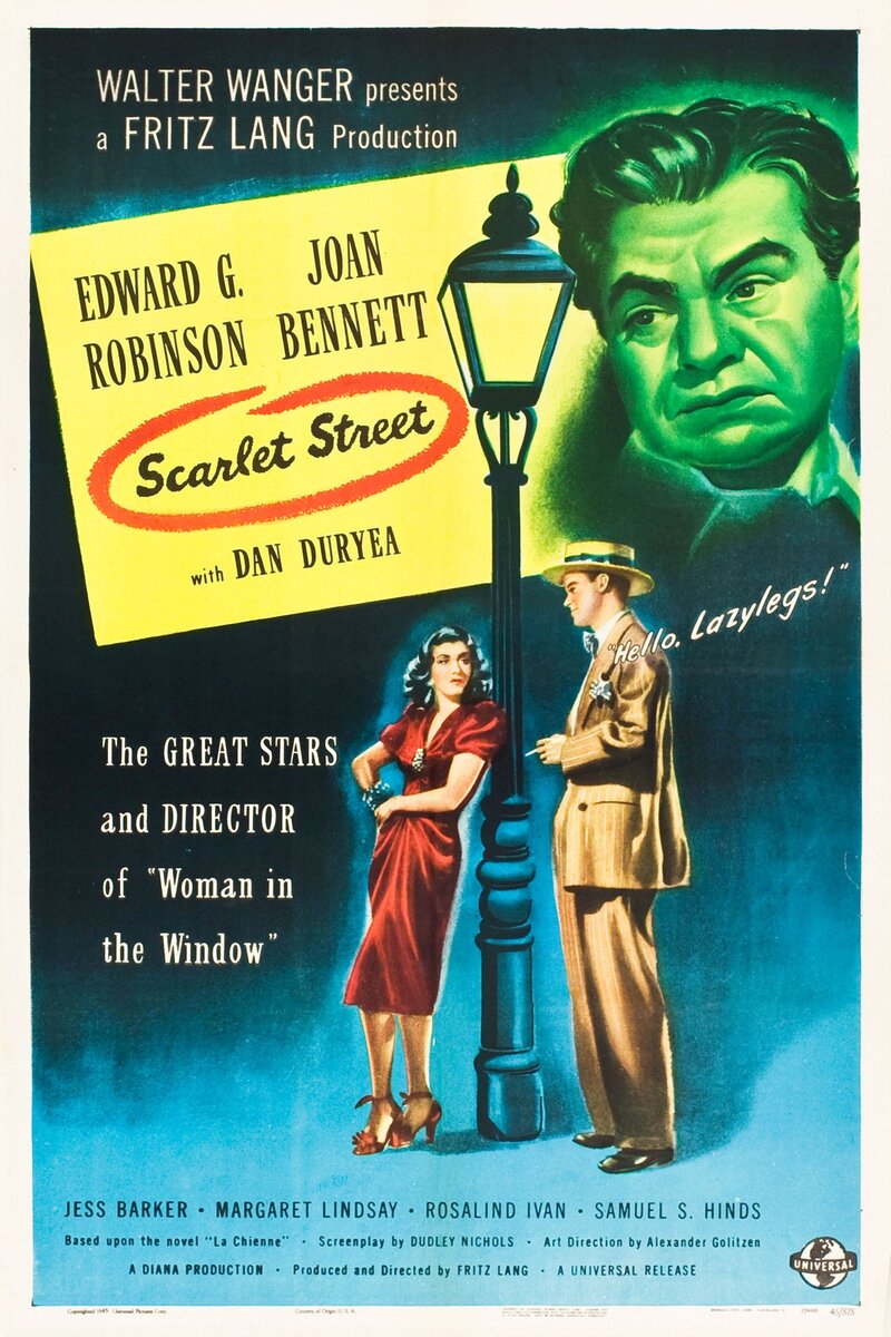 Scarlet Street (1945) - poster 3