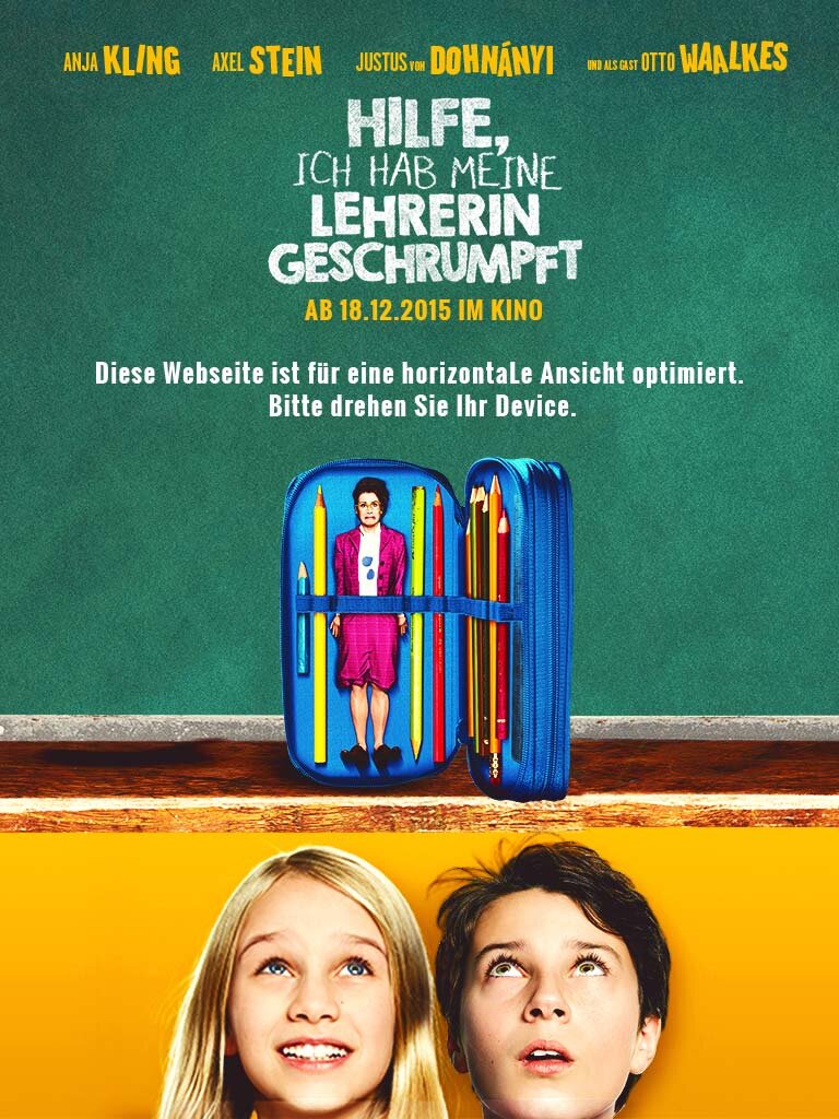 Помогите, я уменьшил свою училку! (2015) - постер 2