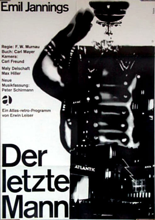Letzte Mann, Der (1924) - poster 2