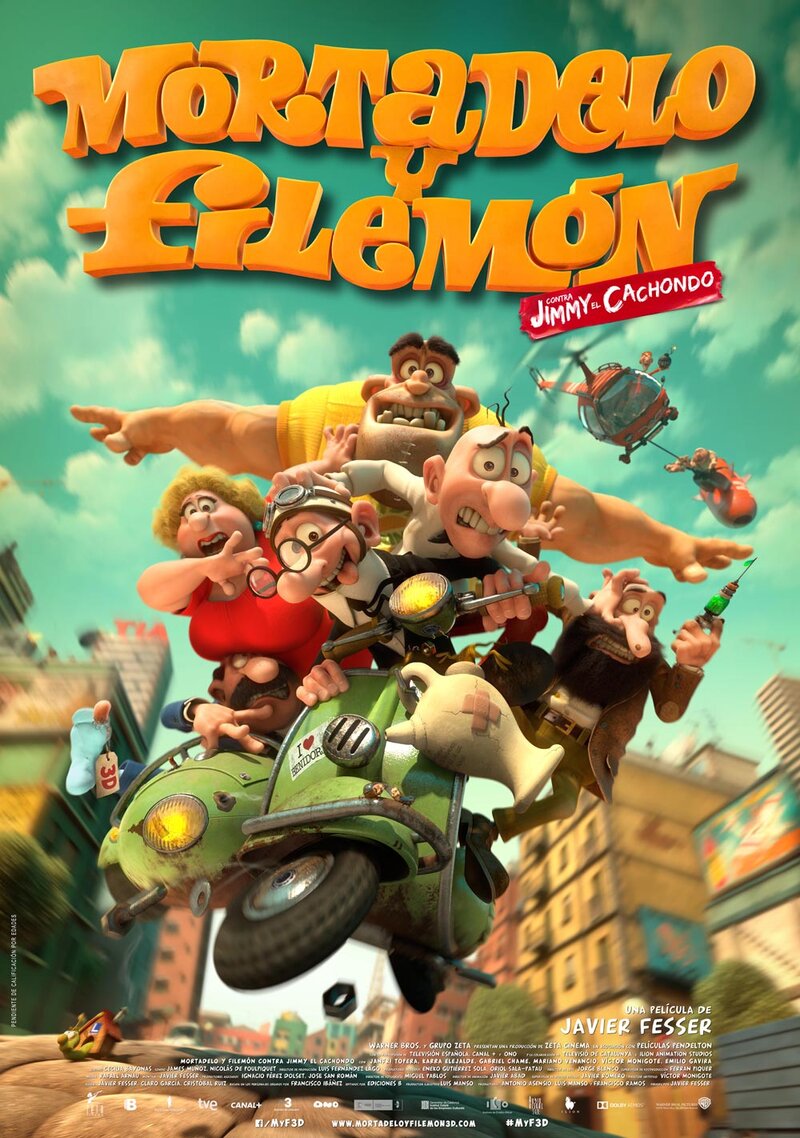 Mortadelo y Filemón contra Jimmy el Cachondo (2014) - poster 1