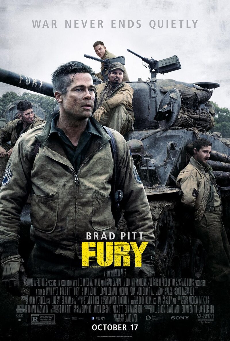 Fury (2014) - poster 4