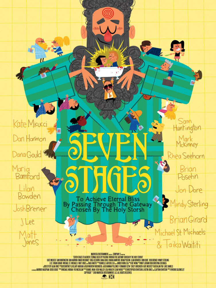 Seven Stages to Achieve Eternal Bliss (2018) - poster 3