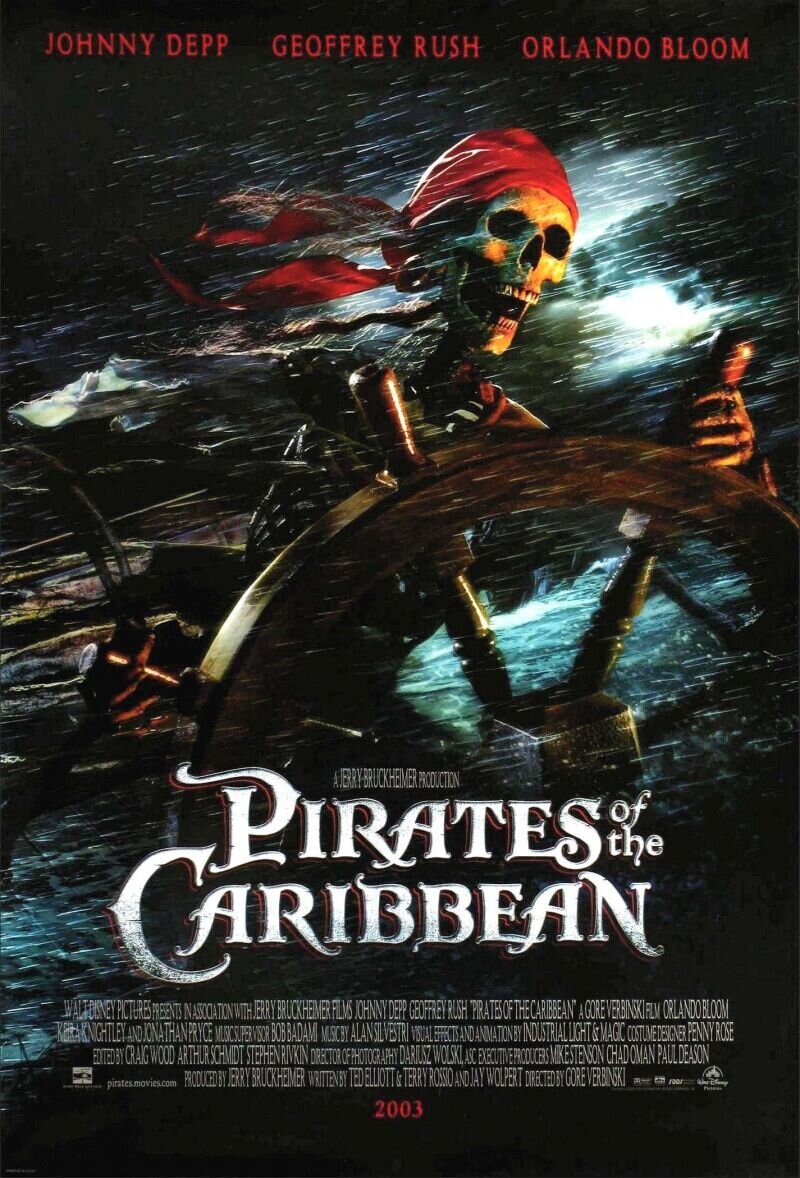 Pirates of the Caribbean: The Curse of the Black Pearl (2003) - poster 5