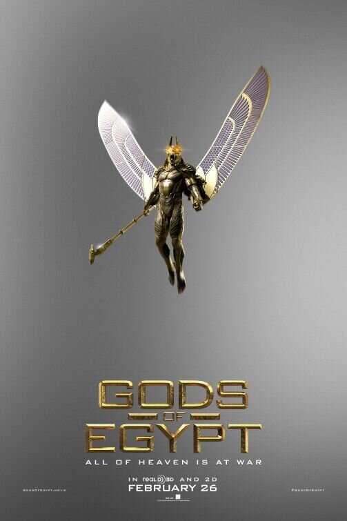 Gods of Egypt (2016) - poster 12