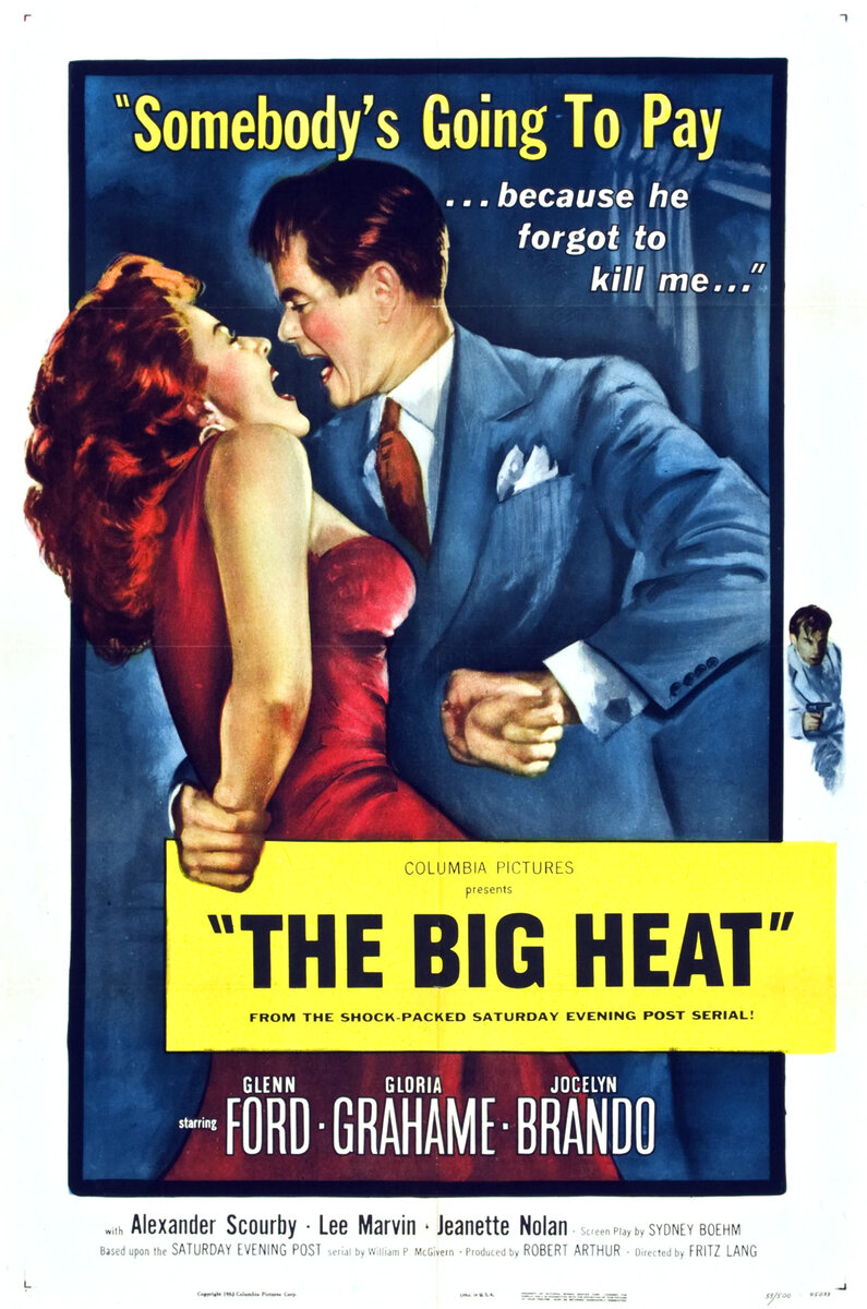The Big Heat (1953) - poster 2
