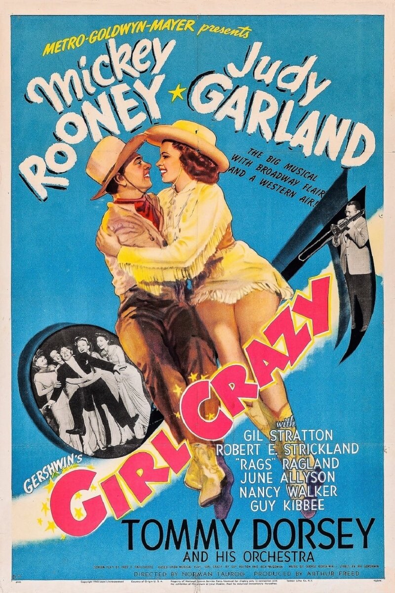 Girl Crazy (1943) - poster 1
