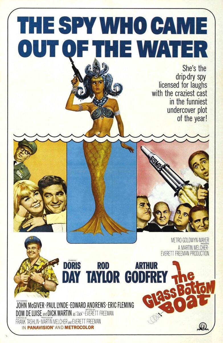 Лодка со стеклянным дном (1966) - постер 1