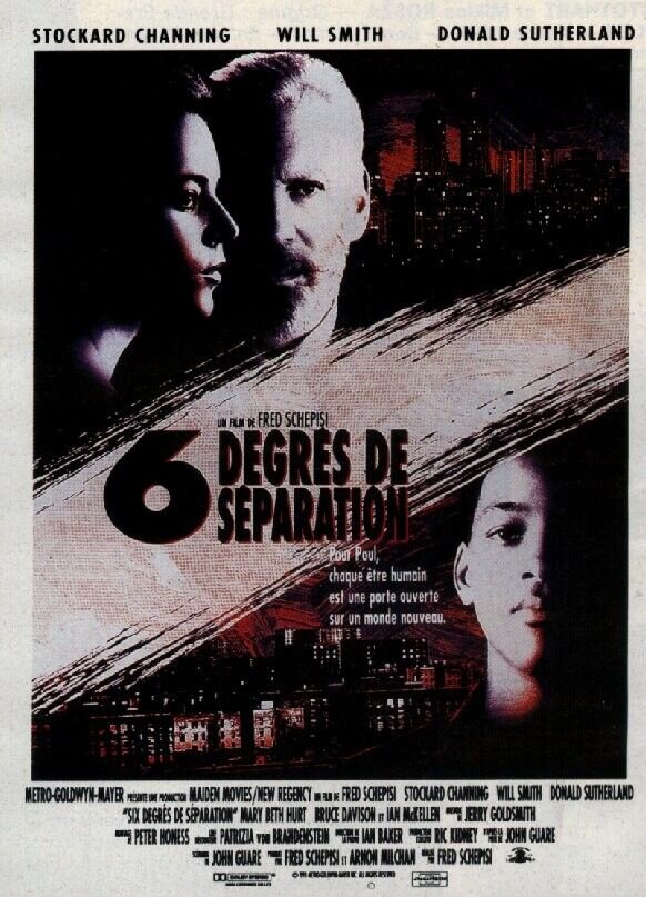 Six Degrees of Separation (1993) - poster 2